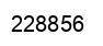 Number 228856 black image