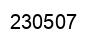 Número 230507 imagen negro