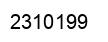Number 2310199 black image