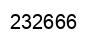Número 232666 imagen negro