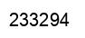 Número 233294 imagen negro