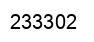 Número 233302 imagen negro