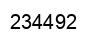 Número 234492 imagen negro