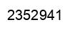 Number 2352941 black image