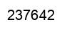 Number 237642 black image
