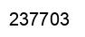 Number 237703 black image
