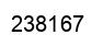 Number 238167 black image