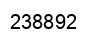 Number 238892 black image