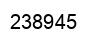 Número 238945 imagen negro