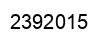 Number 2392015 black image