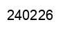 Número 240226 imagen negro