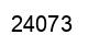 Number 24073 black image