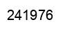 Number 241976 black image