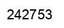 Número 242753 imagen negro