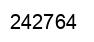 Number 242764 black image