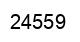 Number 24559 black image