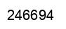 Número 246694 imagen negro