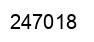 Number 247018 black image