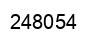 Number 248054 black image