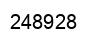Number 248928 black image