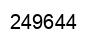 Number 249644 black image