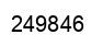 Number 249846 black image