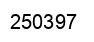 Number 250397 black image