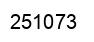 Number 251073 black image