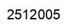Number 2512005 black image