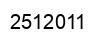 Number 2512011 black image