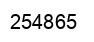 Número 254865 imagen negro