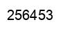 Número 256453 imagen negro