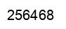 Number 256468 black image