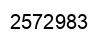 Número 2572983 imagen negro