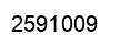 Number 2591009 black image