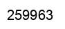 Number 259963 black image