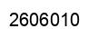 Número 2606010 imagen negro