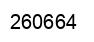 Number 260664 black image