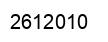 Número 2612010 imagen negro