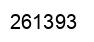 Número 261393 imagen negro