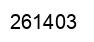 Número 261403 imagen negro