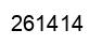 Número 261414 imagen negro