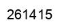 Número 261415 imagen negro