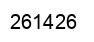 Número 261426 imagen negro