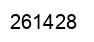 Number 261428 black image