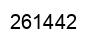 Number 261442 black image