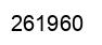 Number 261960 black image