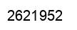 Número 2621952 imagen negro