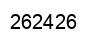 Number 262426 black image