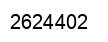 Número 2624402 imagen negro